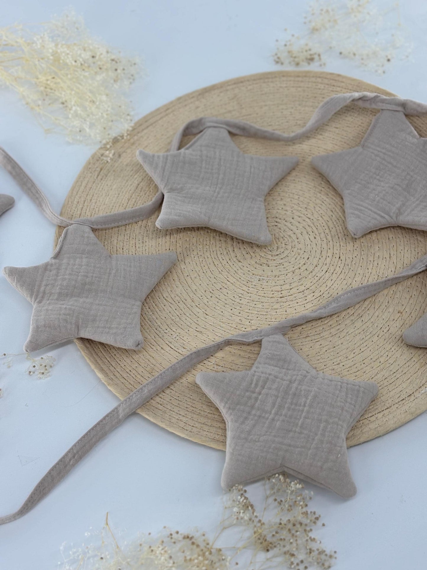 Muslin garland ,Kids garland flag