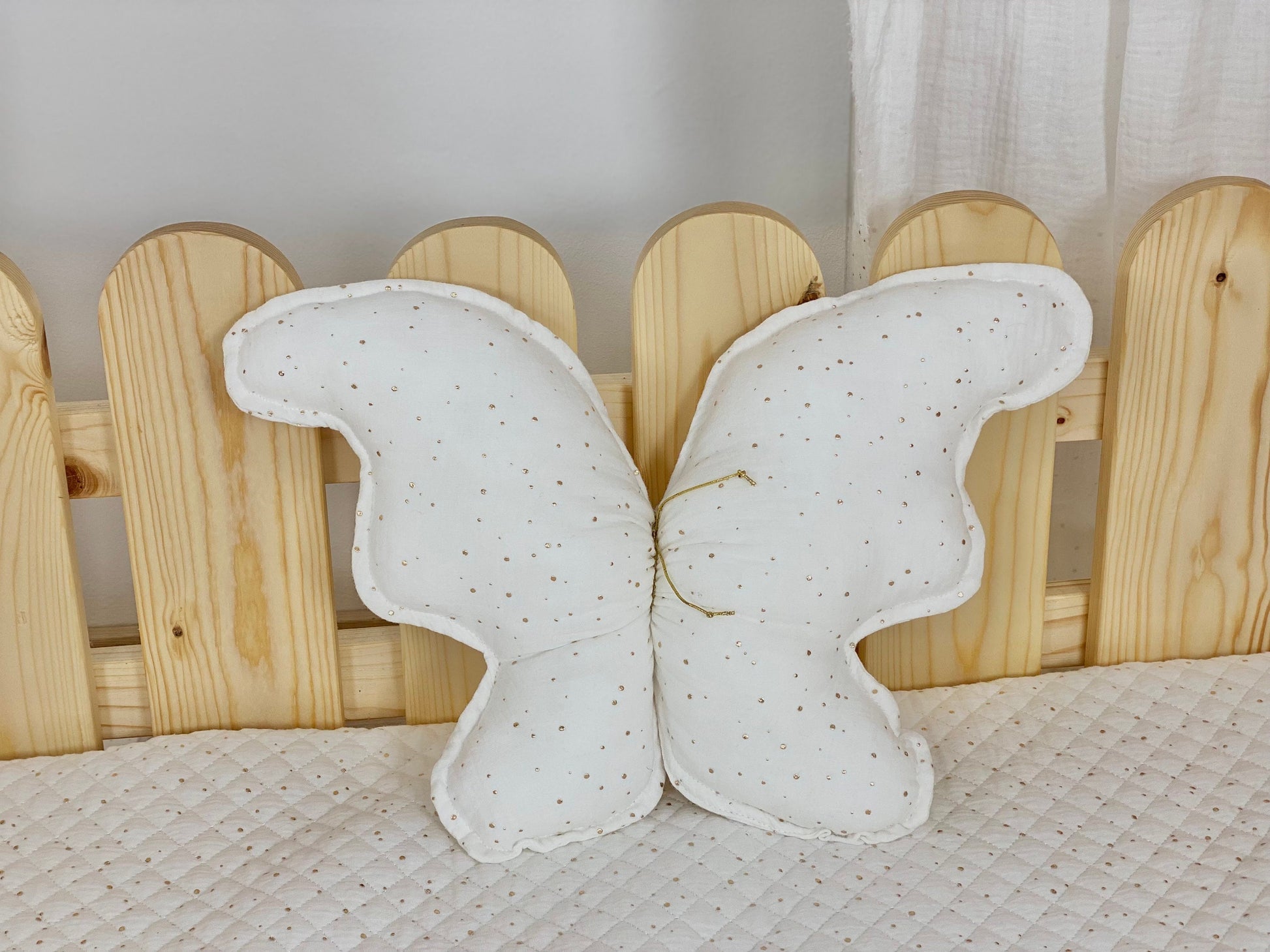 Kids Decorative Butterfly Pillow, Romantic Themed Children's Room