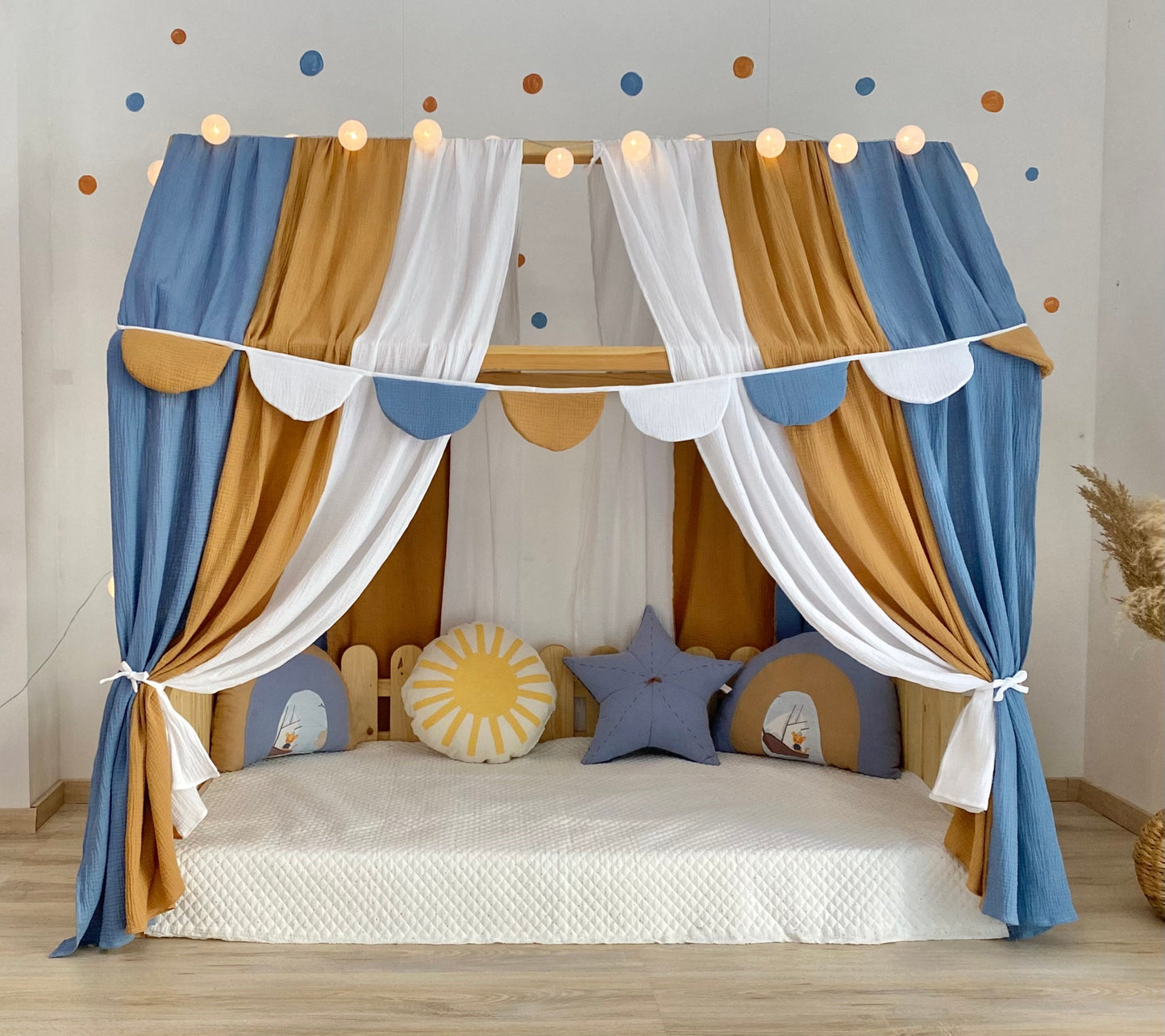 Muslin Canopy | Toddler Bed Canopy