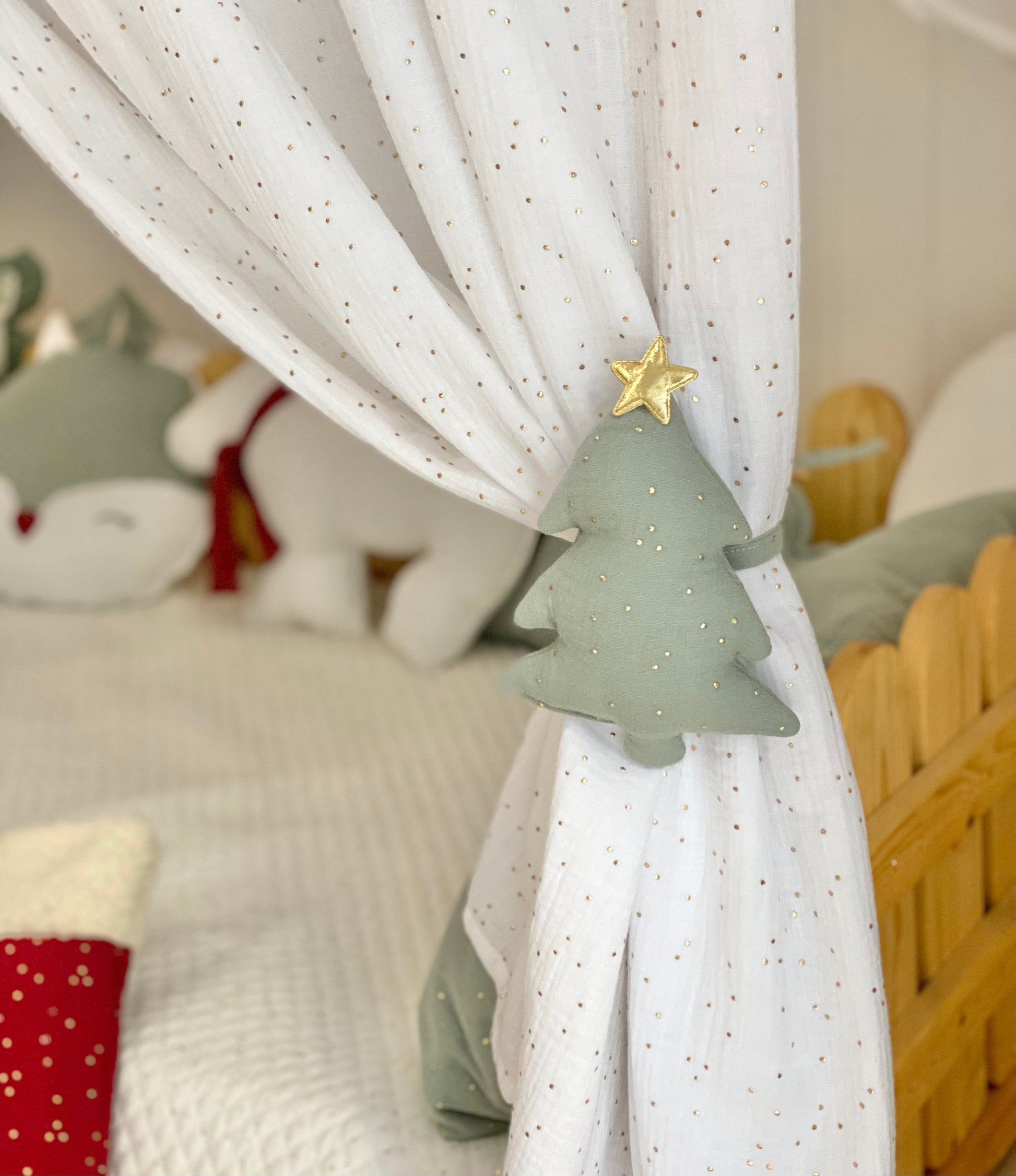 Muslin Canopy | Toddler Bed Canopy