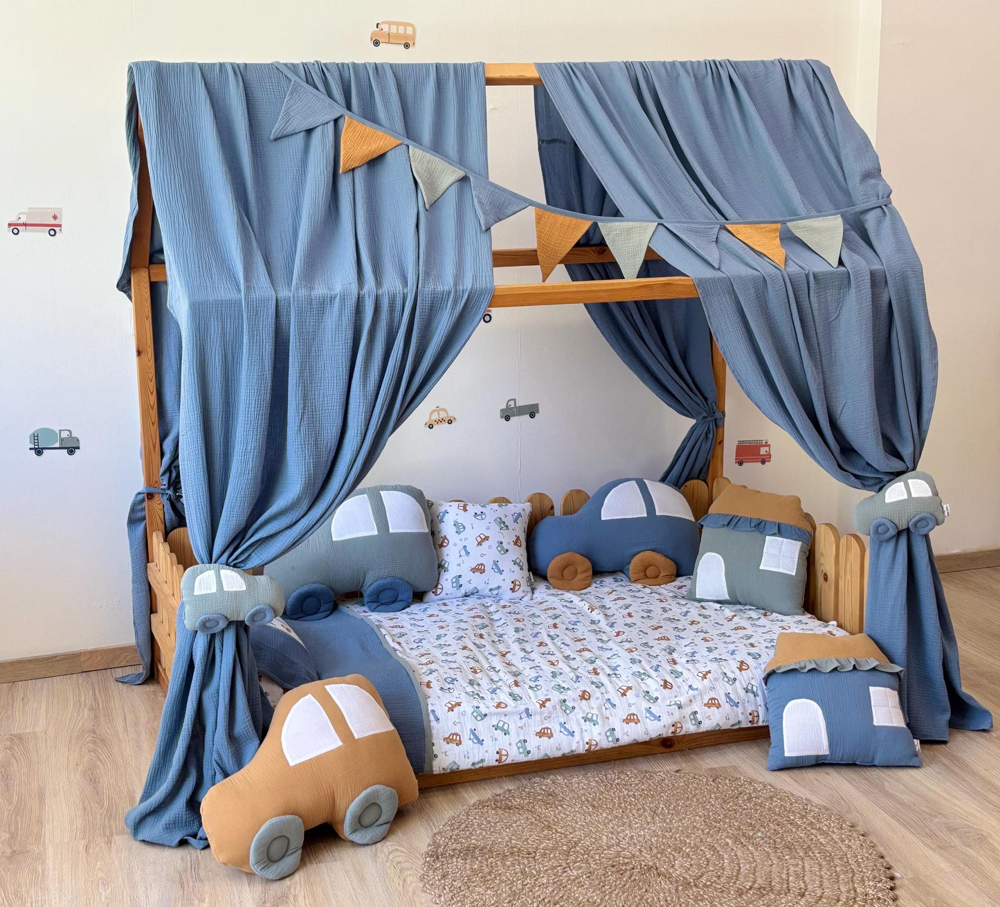 Muslin Canopy | Toddler Bed Canopy