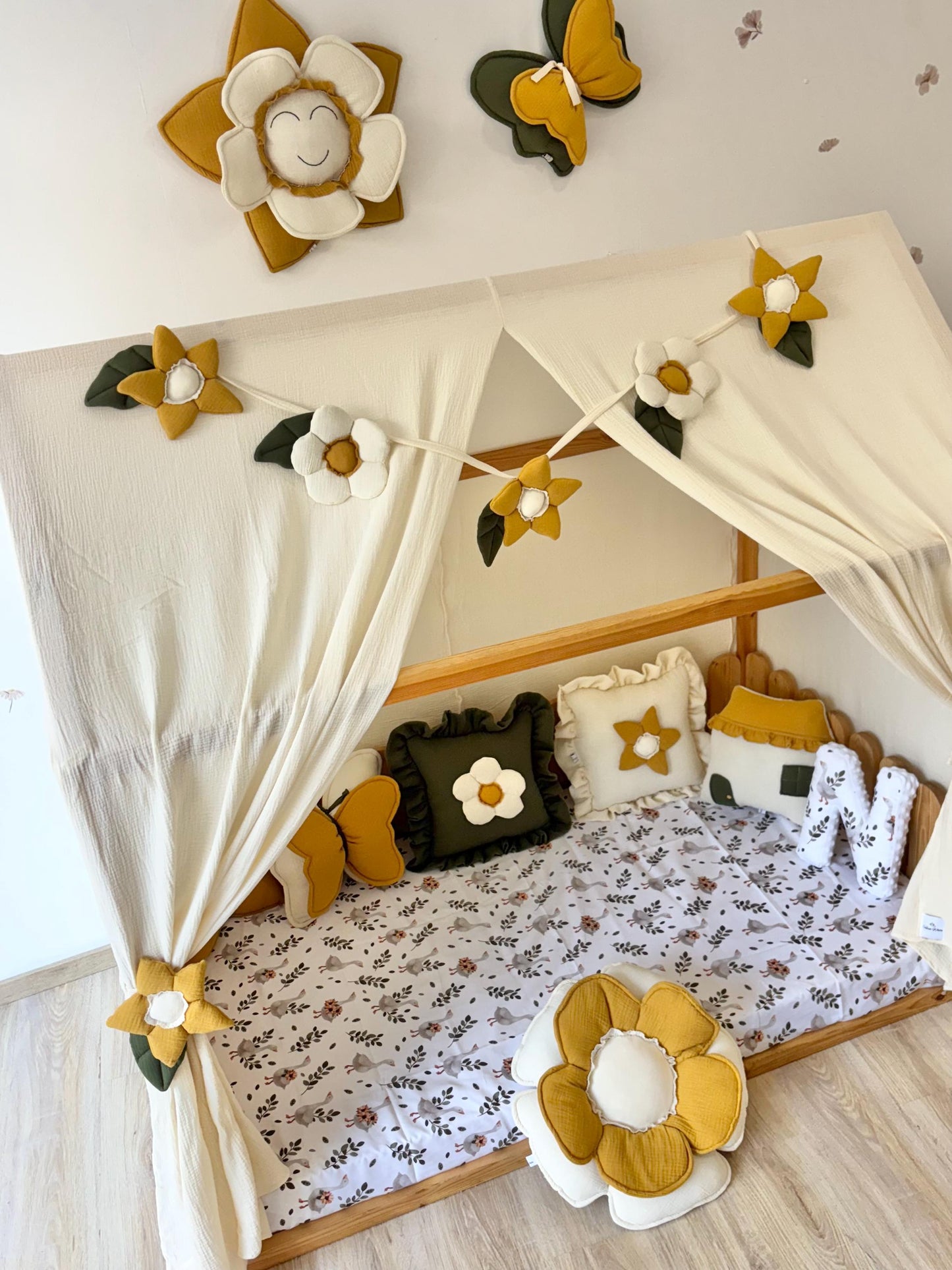 Muslin Canopy | Toddler Bed Canopy