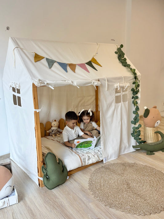 Canvas Canopy | Toddler Bed Canopy | Toddler Bed Canopy | House Bed Canopy