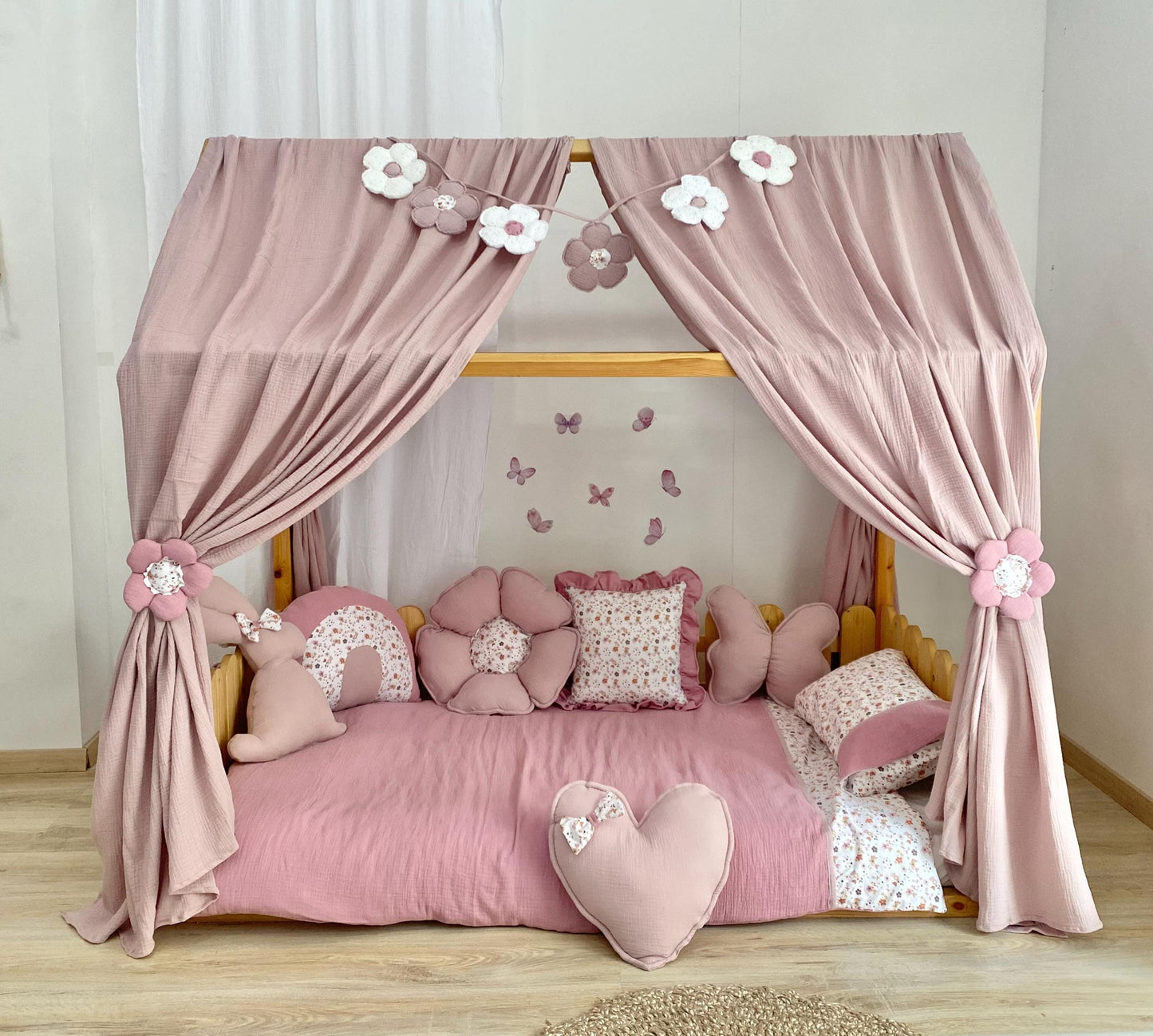 Muslin Canopy | Princess Bed Canopy