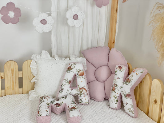 Monogram letter cushion | Initial gift cushion