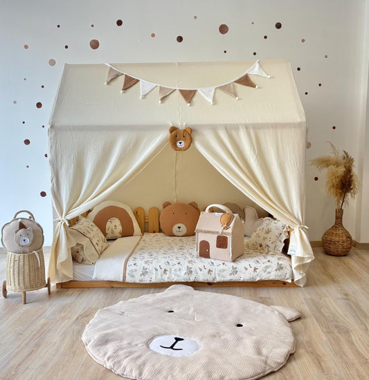 Muslin Canopy | Toddler Bed Canopy