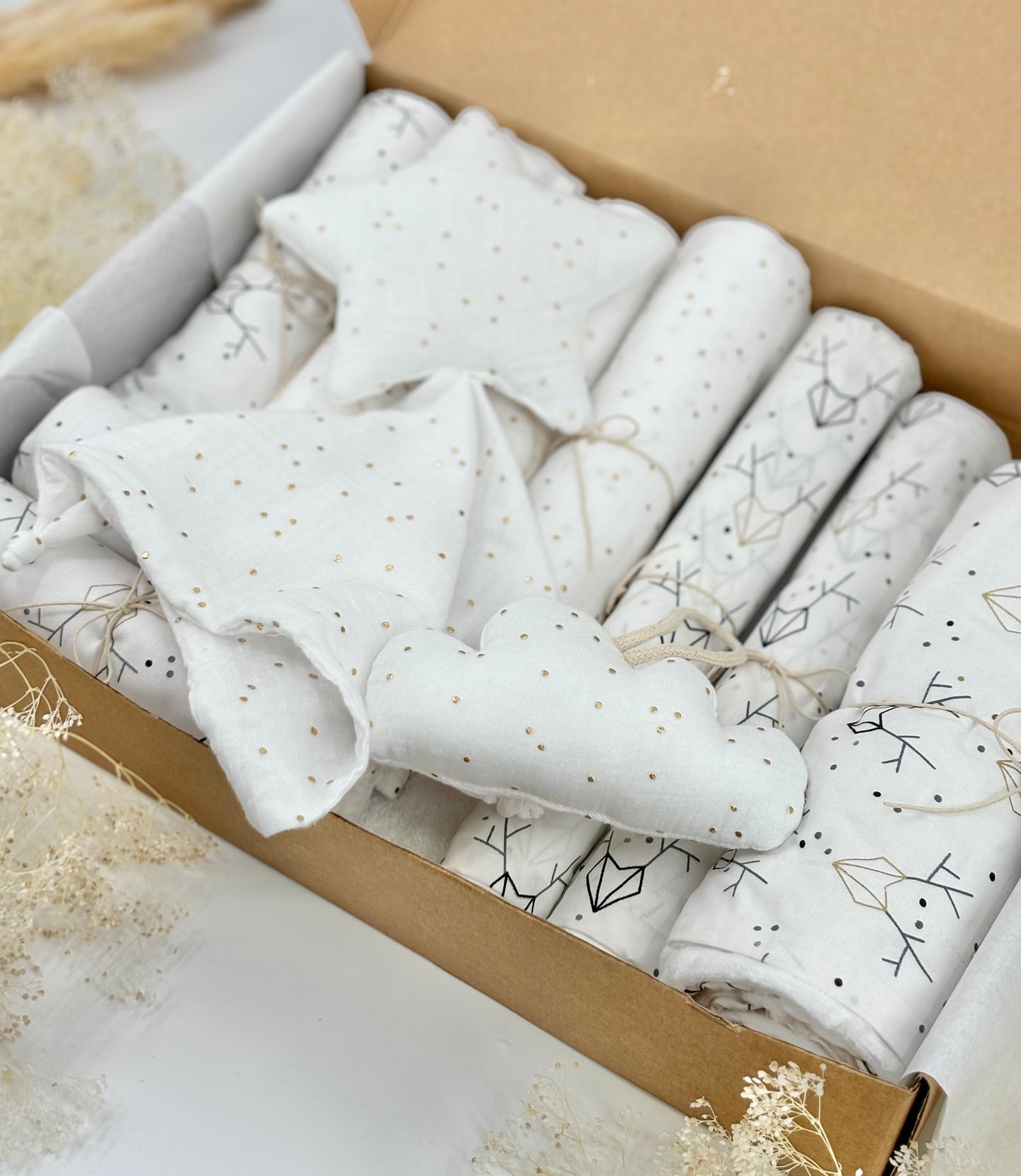 Baby box packed eco-friendly,Baby Shower Gift,Gift for new parent, Christmas gift