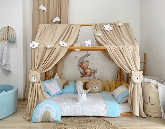 Muslin Canopy | Toddler Bed Canopy